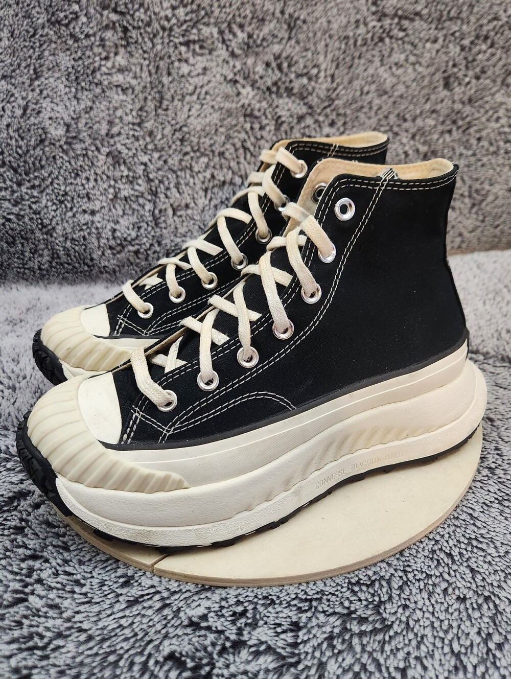 Converse Chuck 70 AT-CX High Black White Shoes Women's Size 7.5 - Picture 4 of 9